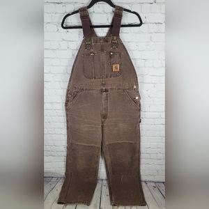 CARHARTT | R06CHT cotton duck bib overalls